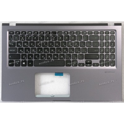 Keyboard Asus X515DA-1G серый русифицированный (90NB0T41-R31RU0, 13N1-CEA0411)+Topcase