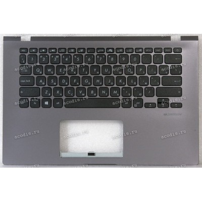 Keyboard Asus X409DA-1G серый русифицированный (90NB0P32-R31RU0, 13N1-A7A0D11)+Topcase