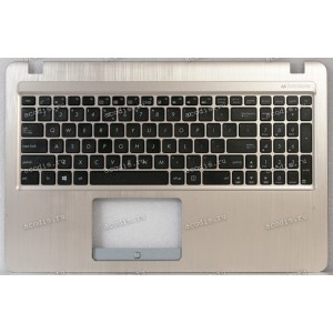 Keyboard Asus X540MB-1A шампань нерусифицированная (90NB0IQ1-R30270, 13NB0HE1AP0112)+Topcase