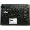Keyboard Asus FX505DT-1A чёрая матовая, немецкая (90NR02D1-R31GE2)+Topcase Keyboard Asus FX505DT-1A чёрая матовая, немецкая (90NR02D1-R31GE2)+Topcase