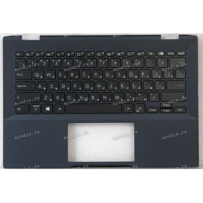 Keyboard Asus B3302CEA-1A чёрно-синий русифицированный (90NX03S1-R31RU0, HQ20721291)+Topcase