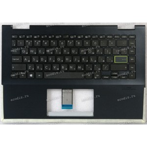 Keyboard Asus TP420IA-2K тёмно-синий русифицированный (90NB0RN1-R31RU0, HQ207D0205)+Topcase