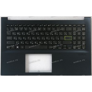 Keyboard Asus X513IA-1K  тёмно-синий русифицированный  (90NB0RR4-R31RU0, 13N1-BQM0201)+Topcase