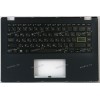 Keyboard Asus E410MA--1B чёрно-синий русифицированный (90NB0Q11-R32RU0, 3BBKWTAJN60)+Topcase