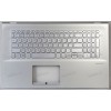 Keyboard Asus X712EA-8S серебристая русифицированная (90NB0TW1-R31RU0, 13N1-D0A0101, 13N1-D0A0401)+Topcase