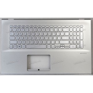 Keyboard Asus X712EA-8S серебристая русифицированная (90NB0TW1-R31RU0, 13N1-D0A0101, 13N1-D0A0401)+Topcase