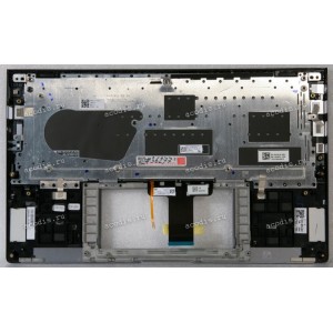 Keyboard Asus UX434IQ-2G серый металлик нерусифицированная (90NB0R89-R31UI0, 13N1-BFA0801, 13N1-BFM0101, 9Z.NH9LN.001)+Topcase