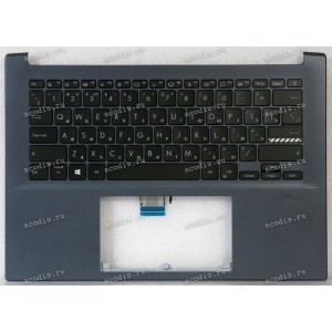 Keyboard Asus M3401QC-8B тёмно-серая русифицированная (90NB0VF2-R31RU0, 39XJETAJN20, AEXJD700110)+Topcase