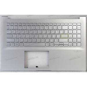 Keyboard Asus X513UA-2S серебристая русифицированная (90NB0TP2-R32RU1, 13N1-BAA0M11, 13N1-CPM0101)+Topcase