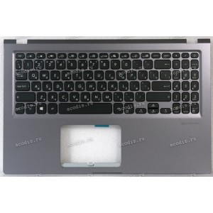 Keyboard Asus X515EA-1G серый русифицированный (90NB0TY1-R33RU1, 13N1-CEA0W01, 90NB0TY1-R33RU0)+Topcase