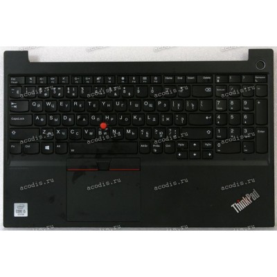 Keyboard Lenovo ThinkPad 15.6” E15 чёрный матовый русифицированная (AP1D6000A00, AM1D6000A00)+Topcase