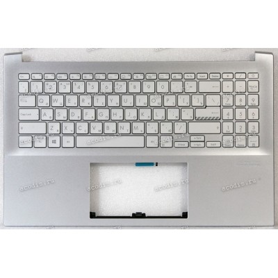 Keyboard Asus X3500PA-2S серебристая русифицированная (90NB0UU1-R31RU0, 39XJDTAJN20A, AEXJD701120)+Topcase