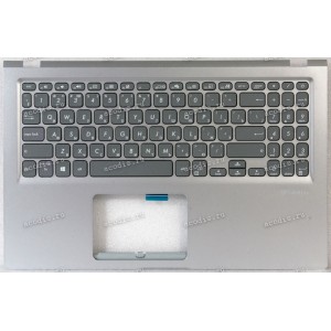 Keyboard Asus X515DA-1S серебристый, серая русифицированная (90NB0T42-R30RU0, 13N1-CEA0311, 0KNB0-5108RU00)+Topcase