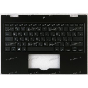 Keyboard Asus BR1100FKA-1A чёрная матовая русифицированная (90NX03A1-R31RU0, HQ2072144000, NSK-W58SN)+Topcase