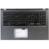 Keyboard Asus X515MA-1G серый, чёрная русифицированная (90NB0TH1-R33RU0, 13NB0SR1P13018-3, ASM18M93SU)+Topcase