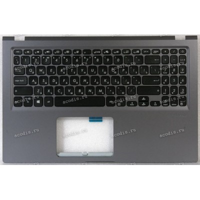 Keyboard Asus X515MA-1G серый, чёрная русифицированная (90NB0TH1-R33RU0, 13NB0SR1P13018-3, ASM18M93SU)+Topcase