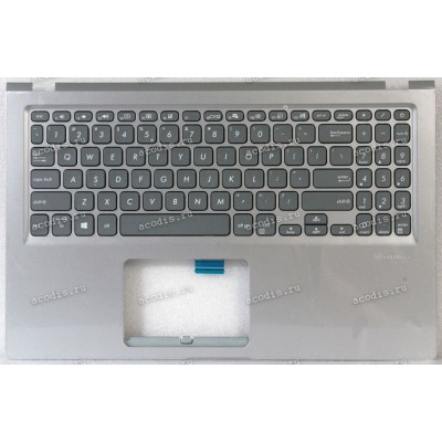 Keyboard Asus X515MA-1S  серебристый нерусифицированная  (90NB0TH2-R30UI0, 13NB0SR2P0311-3, ASM18M93U4)+Topcase