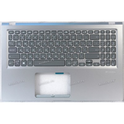 Keyboard Asus X515EA-1S серебристый, серая русифицированная (90NB0TY2-R34RU1, 13N1-CEA0V01, 13NB0SR2P13019-3, ASM18M93SU-528, 13N1-CMA0601)+Topcase