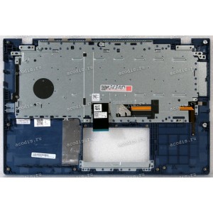 Keyboard Asus X415JA-1B сине-фиолетовый, чёрная русифицированная (90NB0ST3-R31RU0, 39XKUTAJN80, AEXKU700010)+Topcase