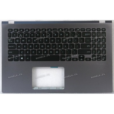 Keyboard Asus X509JA-1G серо-сиреневая нерусифицированная (90NB0QE2-R30US0, ASM18M73USJ9201, 39XKRTAJN60)+Topcase