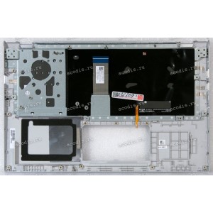 Keyboard Asus X412UA-8S серебристая русифицированная`(90NB0KP1-R31RU0, V182962IS1, 0KNB0-2611RU00, 13N1-7BA0912)+Topcase