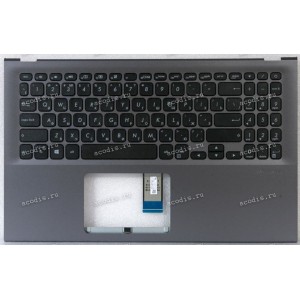 Keyboard Asus X512UB-1G серая русифицированная (90NB0K93-R31RU0, 0KNB0-5120RU00, 13N1-6TA0831)+Topcase