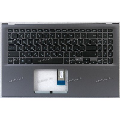 Keyboard Asus X512UB-1G серая русифицированная (90NB0K93-R31RU0, 0KNB0-5120RU00, 13N1-6TA0831)+Topcase