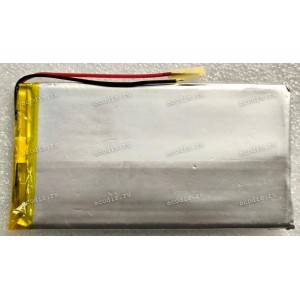 АКБ Li-Pol 3,7V 2000mAh 100x55x3,5 mm с контроллером 2 pin (G3555100P) new (и реально честная ёмкость в отличии от :-)