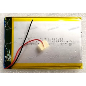 АКБ Li-Pol 3,7V 2600mAh 90x60x4,5 mm с контроллером 2 pin (YT 456090P) new  (и реально честная ёмкость в отличии от :-)