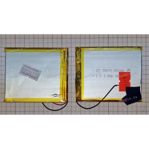 АКБ Digma K2, M1, M2, X1 (3,7v, 2pin, 1500mAh, ZCF 356070, SP16659)