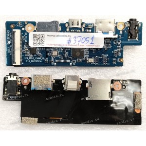 USB & Type-C & Audio & MicroSD board Гравитон Н14И-Т, Гравитон Н15И-Т, Machenike 14, ThundeRobot 14, IP3 (IP3_XN1G_156M3_YD_DB V10_20220713A, TA101-M156C-YD_DB V10_20220713A) возможно Machenike MachCreator 14 Intel Gen 11 MC-14i511320HF60HSM00