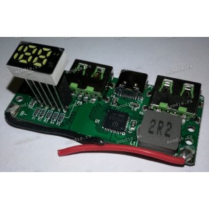 BMS PowerBank Accesstyle Bizon 30PQD Wh/Bl (UK-423-1-V1.0 20221123) (Chips Injoinic IP5356, Xysemi XB7608 (XB7608AJ)*2 шт)