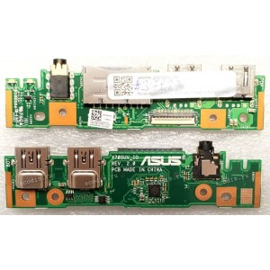 USB & Audio board Asus X705UA (p/n: 90NB0EV0-R10010, 69N12DD10C02-01, 60NB0EW0-I01020) X705UV_IO REV. 2. 0
