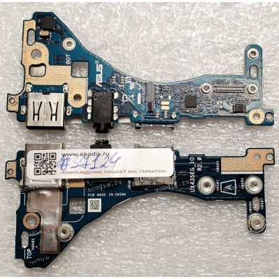 Audio board Asus UX435EG (p/n: 90NB0SI0-R10010, VGT-VGTE248779) UX435EG_IO R2. 0