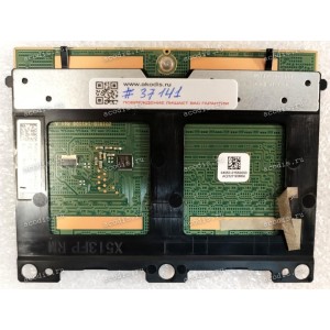 TouchPad Module Asus X513FP-2K (p/n: 90NB0R31-R90010, 04060-01660000, 13N1-BBA0C11, 13N1-BAA1711) REV:6A D/C:21B2 S/N:00G70000, REV:6A D/C:221E S/N: 01JH0000  with holder black cover