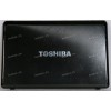 Верхняя крышка Toshiba Satellite A665 чёрная (AP0CX000M00J, k000112080)