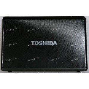 Верхняя крышка Toshiba Satellite A665 чёрная (AP0CX000M00J, k000112080)