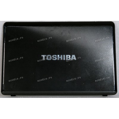 Верхняя крышка Toshiba Satellite A665 чёрная (AP0CX000M00J, k000112080)