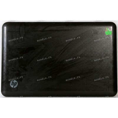 Верхняя крышка HP Pavilion DV6-3000 чёрная рисунок (ZYE3JLX6TP303)