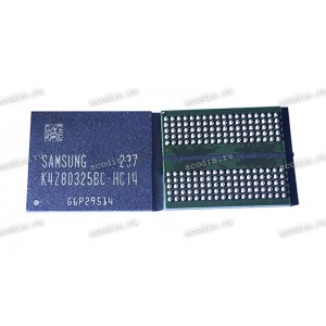 Микросхема Samsung K4Z80325BC-HC14 GDDR6 1GB (Asus p/n: 03014-00010600) GDDR6 256*32 14 1.35V FBGA180