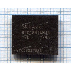 Микросхема SKhynix H5GC8H24MJR-T2C GDDR5 256M*32 6.0 1.5V BGA170 (Asus p/n: 03008-00051000) NEW original Микросхема SKhynix H5GC8H24MJR-T2C GDDR5 256M*32 6.0 1.5V BGA170 (Asus p/n: 03008-00051000) NEW original
