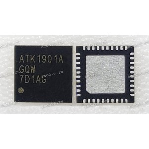 Микросхема RichTek ATK1901AGQW, ATK1901A-GQW WQFN-40L PWM CONTROLLER (Asus p/n: 06095-02690000) NEW original