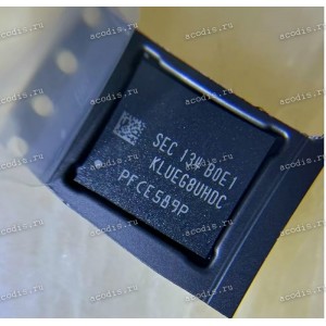 Микросхема Samsung KLUEG8UHDC-B0E1 256GB FBGA153 FW:P01 UFS3.1 FLASH (Asus p/n: 03100-00162000) NEW original