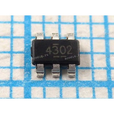 Микросхема Texas Instruments TPS54302DDCR SOT-23-6 DC/DC CONVERTER (4302, Asus p/n: 06018-03050100) NEW original