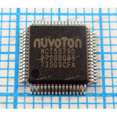 Микросхема Nuvoton NCT5579D QFP-64 с разбора