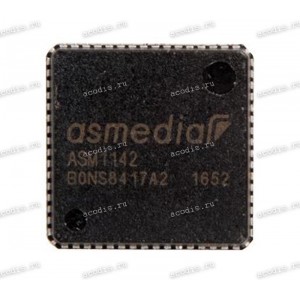 Микросхема ASMedia ASM1142 QFP-64 с разбора