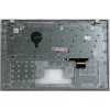 Keyboard Digma Pro Fortis M DN15R5-ADXW07 + topcase (NP15IC-819R3 DY325C Usб SP49842) (Black/Silver/Matte/RUO/LED)
