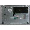 Keyboard Digma EVE P5852 DN15N2-ADXW01 + topcase c Тачпадом (NP15KR-G, SP43849) (Black/Silver/Matte/RUO) черная матовая русифицированная с серебристым топкейсом