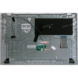 Keyboard Digma EVE P5852 DN15N2-ADXW01 + topcase c Тачпадом (NP15KR-G, SP43849) (Black/Silver/Matte/RUO) черная матовая русифицированная с серебристым топкейсом Keyboard Digma EVE P5852 DN15N2-ADXW01 + topcase c Тачпадом (NP15KR-G, SP43849) (Black/Silver/Matte/RUO) черная матовая русифицированная с серебристым топкейсом