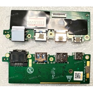 USB & Type-C & RJ-45 board Digma EVE P5852 (EM_NP15K_JS8329_DB_V1.0B)DN15N2-8CXW01 (SP43848)